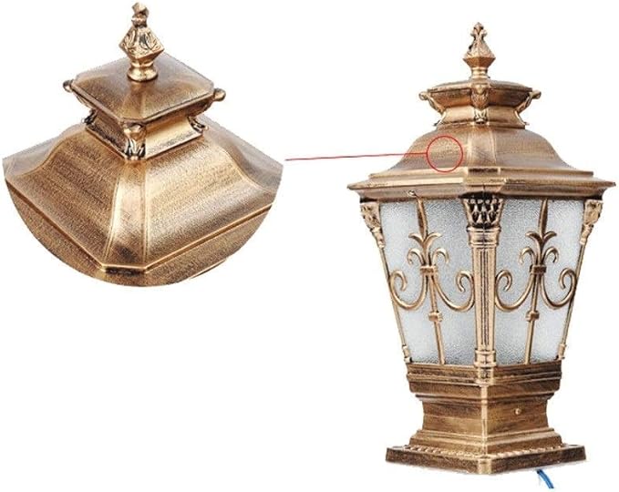 Post Lights Housing Decoration Stigma Lamp Outdoor Pillar Lighting Waterproof Courtyard Landscape Pillar Lamp | Lumora