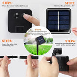 1 Pack Solar Halloween Eyeball Pathway Lights,6 Halloween Eyeball Stake Lighting with 8 Modes for Holiday Home | Lumora
