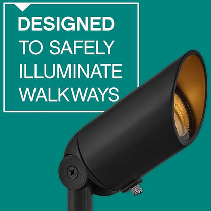 Hinkley 12V MR16 Accent Spot Light - Clear Glass Lens, Traditional Style, Set of 12 - Satin Black Finish
