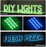 50Pack Green LED Module Replacement Lights for Inflatables, IP68 Waterproof 12V Low - Outdoor Security Flood Light | Lumora