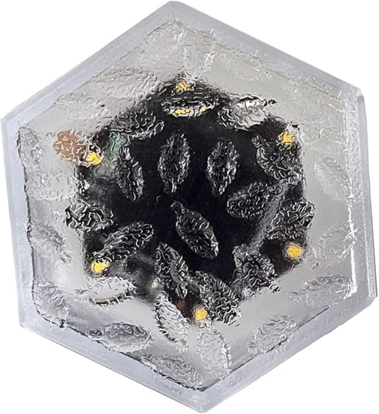 Solar Powered Ground Buried Lamp Outdoor Decorative Light Led Ice Cube Lights Landscape