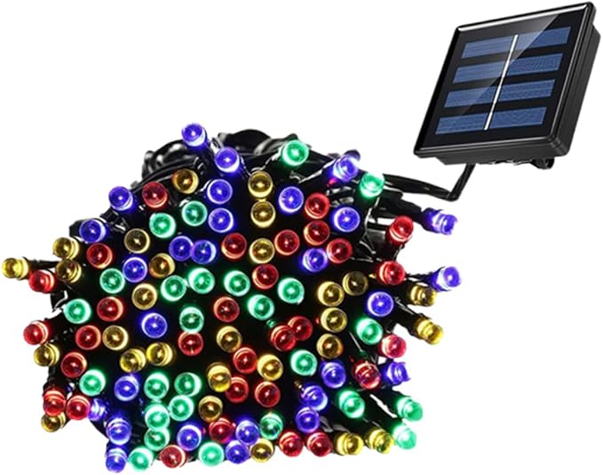 Solar Powered LED String Lights Beads Multi-Color Decorative Lamps for Garden Patio Lawn Outdoor Festive Lighting | Lumora