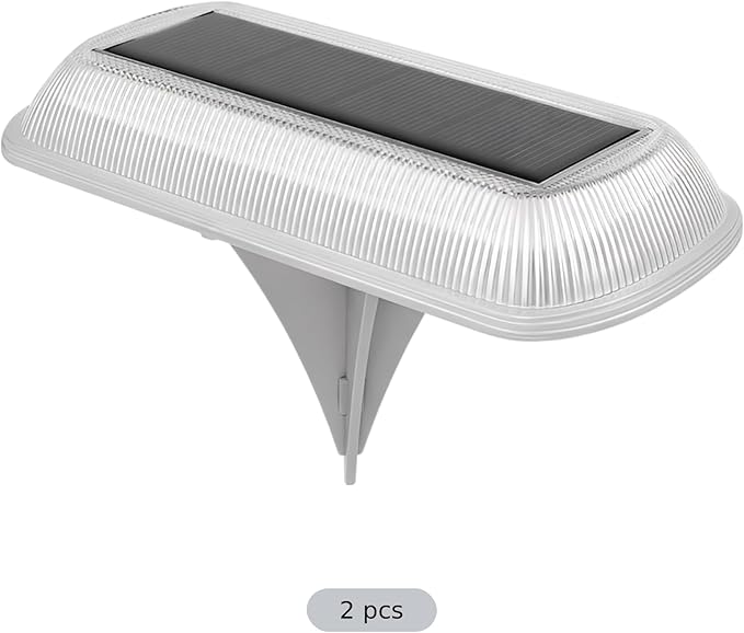 Outdoor Solar Pathway Lights, 2 Pcs, 3000K Warm White Led Ground Lights, 10-12H Runtime, 1200Mah Battery, Yard | Lumora