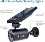 FREE 100-Week Replacement/Refund, Solar Motion Flood Security Lights Outdoor Waterproof Aluminum Case, Solar Motion | Lumora