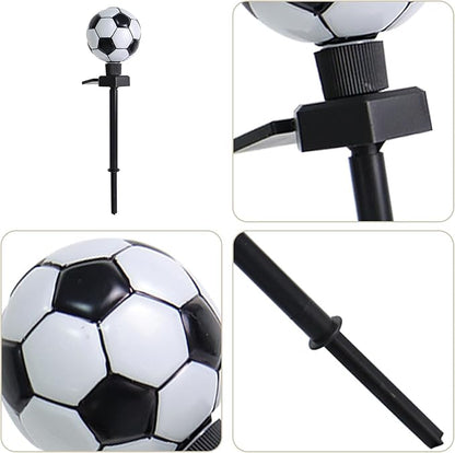 Solar Lawn Soccer Stake Light LED Solar Garden Path Lights Decorative Outdoor Yard Lighting for Patio Lawn Landscape
