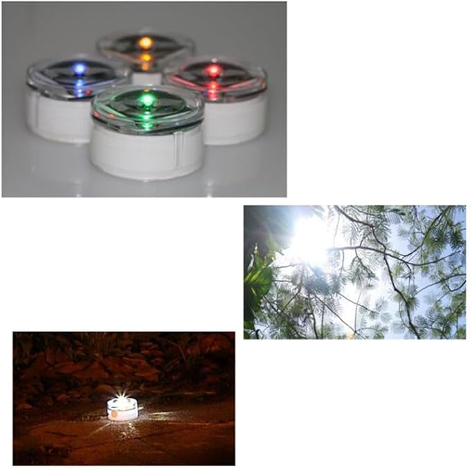 Solar Buried Light LED Outdoor Garden In-ground Lamp Waterproof Landscape Yard Pathway Lighting White Light | Lumora