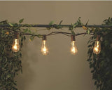 SUNSGNE 20Ft Edison Outdoor String Lights with 22 Clear Edison Bulbs, ST40 Vintage Bulbs String Lights, 7W | Lumora