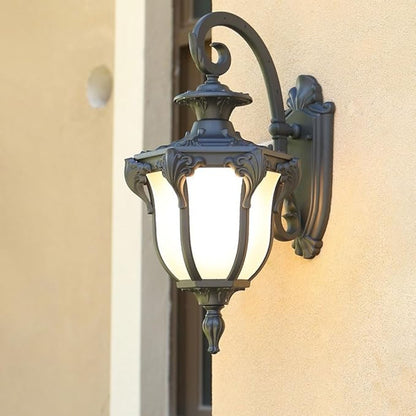 European Garden Wall Light, E26 Outdoor Waterproof s Lamp, New l Die- AlumiExpression artistique m, Ip65 Corridor Door Mounted Lighting Sconces Bronze Color