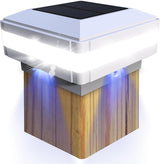 Sumaote Solar Post Cap Light for 4x4 Wooden Post, 52 LEDs 160 Lumen Outdoor Deck Lights IP65 Waterproof, 6000K | Lumora