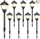 GOODSMANN Pathway Lights 1.5W LED 8PK Outdoor Low Voltage Landscape Lighting Kits 100Lumen Hardwired Path Lights | Lumora