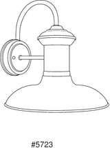 Progress Lighting Brookside Collection 1-Light Outdoor Wall Light, Exterior Wall Lights for Garage Lights, Porch | Lumora