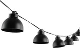 SAFAVIEH Lighting Collection Claudie Black 10-Foot LED Outdoor String Lights | Lumora