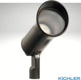 Kichler Landscape 28311 Showscape 3 Watt Olde Bronze MR11 LED Low Voltage Hardwired - Outdoor Security Flood Light | Lumora