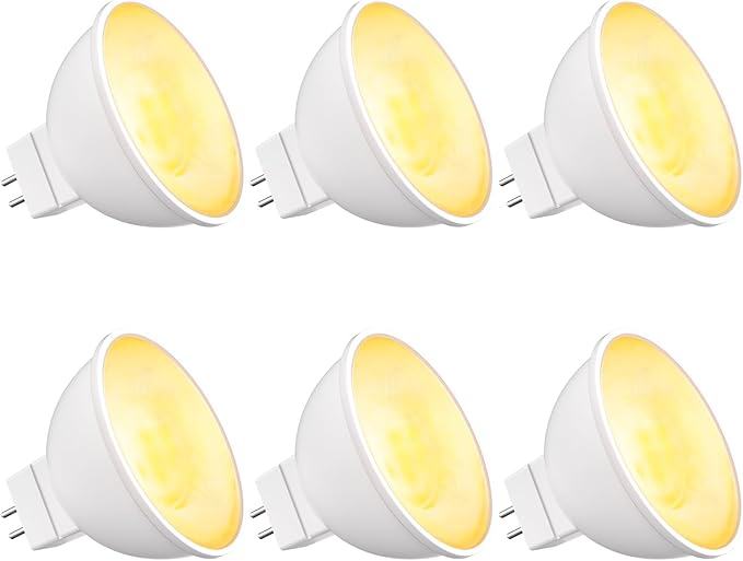 MR16 LED Bulb, Outdoor Landscape MR16 Light Bulbs, 5W Gu5.3 Bi-pin Base 12V Low Voltage LED Spotlights Warm White | Lumora