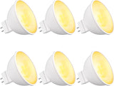 MR16 LED Bulb, Outdoor Landscape MR16 Light Bulbs, 5W Gu5.3 Bi-pin Base 12V Low Voltage LED Spotlights Warm White | Lumora