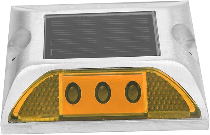 LED Solar Power Ground Marker Lights, Outdoor Driveway Road Spike Lamp, Solar - Powered LED Ground Light with 1000m | Lumora