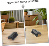 12pcs Solar Powered Waterproof LED Step Lights for Outdoor Stair Railing, Warm White Solar Deck Fence Lights for | Lumora