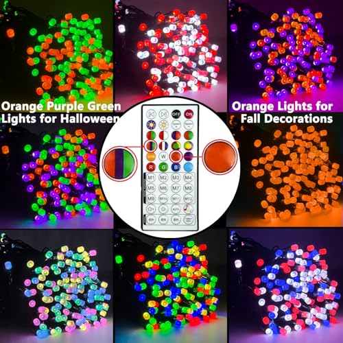 Smart Color Changing Halloween Christmas Lights 132 FT 400 LED App Remote