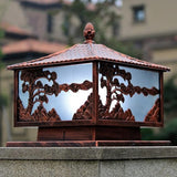 Household Vintage E27 Column Light Outdoor Villa Gate Light European Garden Waterproof Light Decoration Outdoor | Lumora