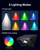 12 Pack Color Changing Solar Powered Fence Light Outdoor Decoration LED Waterproof Landscape Sconce for Exterior | Lumora