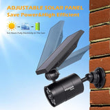 Solar Motion Sensor Lights Outdoor Waterproof Solar Motion Spot Lights for Outside Garden Patio Garage Deck Post | Lumora