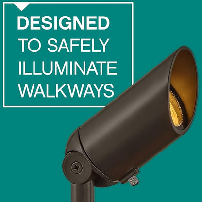 Hinkley Landscape Lighting 1536BZ Spot Light - MR16 LED Bulb Required, 50w, Bronze Clear Lens
