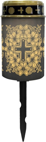 Solar Garden Stake Lights Bright Solar Cemetery Grave Decorations Waterproof Solar Lights for Outside, Driveway | Lumora