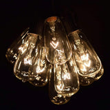 Hometown Evolution, Inc. Vintage Edison Outdoor String Lights (ST40 Clear - Black Wire, 100 ft) | Lumora