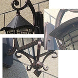 Wall Mounted Light Wall Lamp Outdoor Anti-Rust Waterproof Wall Light Glass Light Die-cast Aluminum E27 Base Socket | Lumora