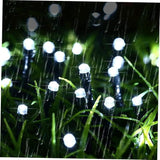 100 LED Waterproof Solar String Lights 10M Decorative Outdoor Fairy Lights for Garden and Efficient Solar Powered | Lumora
