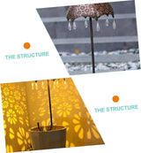 Solar Led Garden Landscape Lamp Umbrella Shape Outdoor Patio Decor Solar Pathway Lights Outdoor Lights | Lumora