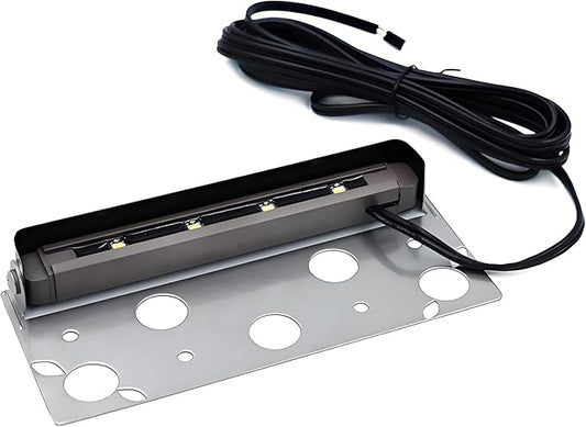 LED Deck Lights 12V Low Voltage 7" Hardscape Lights Perfect for Outdoor Kitchen Landscape Lighting Step Deck Paver Rock Lights Retaining Wall Lights Warm White 2700K 1.5-Watt