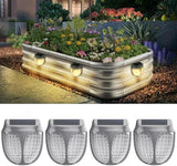 Raised Garden Bed Solar Lights Magnetic, IPX4 Waterproof Solar Lights Outdoor Dusk to Dawn, Solar Powered Garden | Lumora