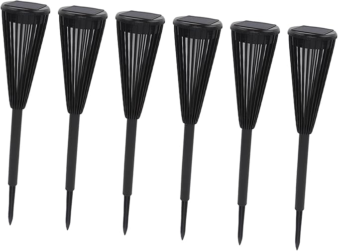 Solar Pathway Light 6 Pcs, IP65 Waterproof LED Landscape Lamp, Automatic Intelligent Sensing - Solar Powered, Durable Materials, Ideal for Garden and Walkway Lighting