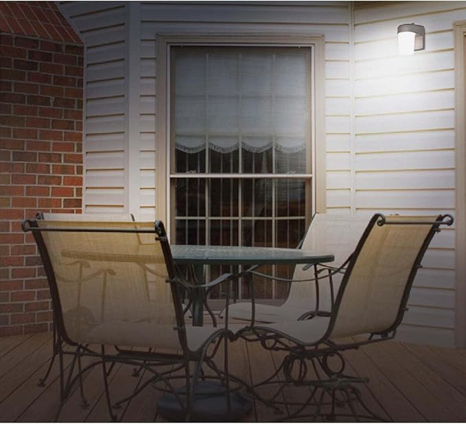 HALO All-PRO Outdoor Security FE0650LPC LED Entry and Patio Light, Bronze