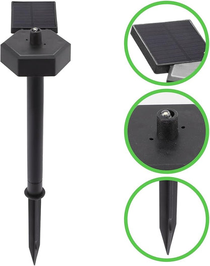 Solar Path Lights Outdoor Solar Lights Waterproof Garden Decoration Driveway Landscape Lighting Accessories for Yard and Lawn