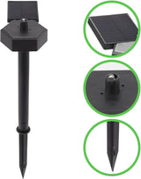 Solar Ground Plug Garden Decoration Accessory for Solar Pathway Lights, Ip55 Waterproof LED Landscape Lighting | Lumora