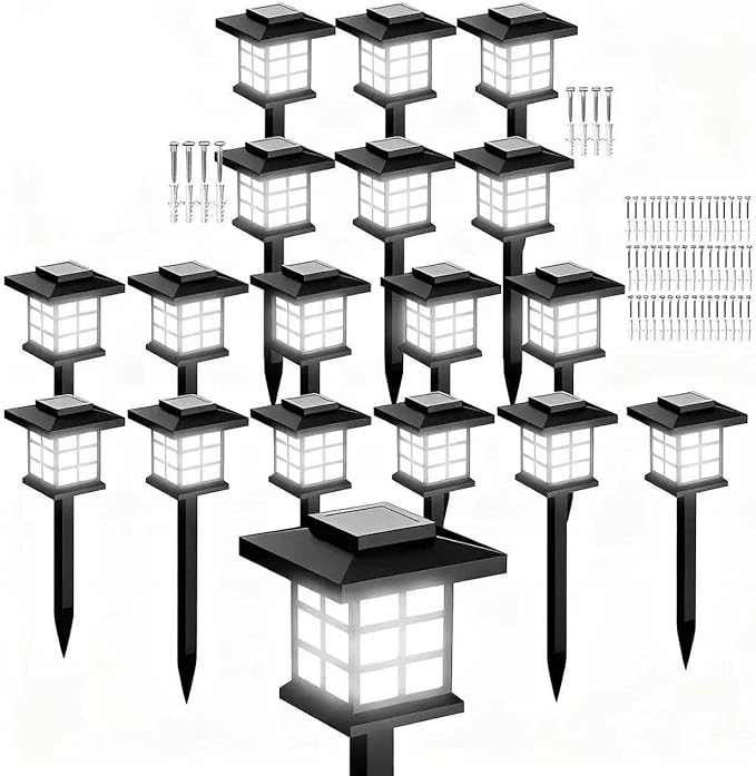 6/12/24 Solar Outdoor Light, 700mA Solar Path Light, IP5510-Hour Long-Lasting LED Landscape Lighting, Suitable for | Lumora