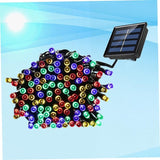 Solar Powered LED String Lights Beads Colors Decorative Outdoor Garden Patio Lawn Lighting for Festive Parties | Lumora