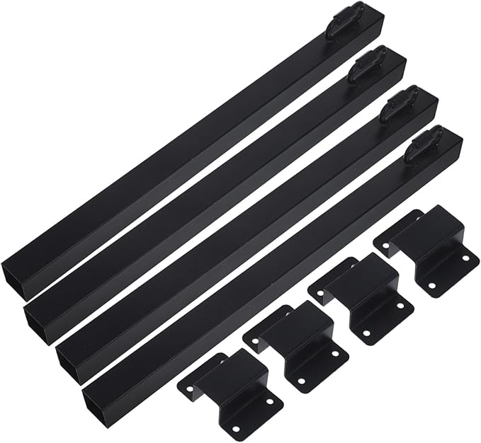 4pcs Hanging Poles for String Lights Outdoor Support Rods for Patios Yards and Fences Easy Installation Versatile | Lumora
