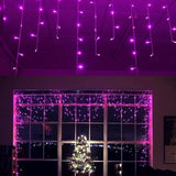 Lainin 3.5M/11ft 96 LED Linkable Fairy Curtain String Light with 8 Modes Control for | Lumora