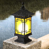 American Style Villa Garden Lights Lawn Vintage Outdoor s Pillar C Lamp Exterior Courtyard Gate Landscape Column | Lumora