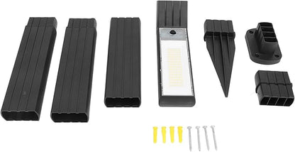 Pwshymi Solar Pathway Light, Landscape Lighting 90 LED Warm Lights with Light Sensitive Control for Outdoor Garden Lawn