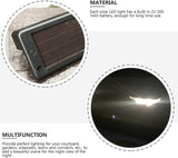 Zerodeko 4pcs Solar Powered LED Outdoor Stair Lights Waterproof Pathway Lamps Warm White Step Lighting for Garden | Lumora