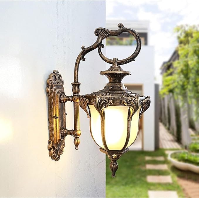 European Retro s Wall Lamp, Victoria e 27 Waterproof Garden Outdoor Patio Balcony Sconce,Led Terrace,Villa | Lumora
