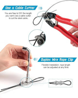 400 Ft String Light Hanging Kit, Garden Wire Rope Kit Coated Stainless Steel Wire - Outdoor Lighting Accessory | Lumora