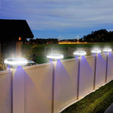 Sumaote 4x4 Solar Post Cap Light, 52 LEDs 160 Lumen Outdoor Deck Lights for 4x4 Wooden Posts, IP65 Waterproof 6000K | Lumora