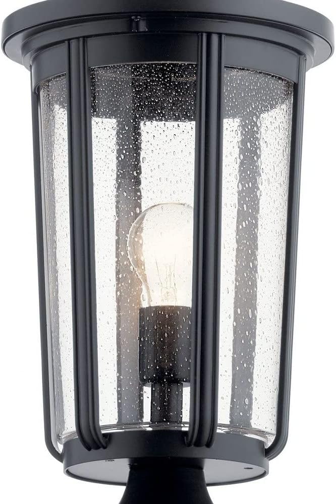 Kichler 49895OZ Transitional One Light Outdoor Post Mount from Fairfield Collection in Bronze/Dark Finish | Lumora