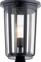 Kichler 49895OZ Transitional One Light Outdoor Post Mount from Fairfield Collection in Bronze/Dark Finish | Lumora