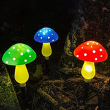 Generic Mushroom Solar Lights Outdoor, Waterproof Mushroom Landscape Lights 8 Lighting Modes Mushroom Garden Fairy | Lumora